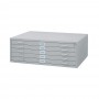 Safco 5-Drawer Steel Flat File for 36" x 48" Documents Gray 4998GRR