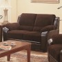 Coaster Furniture Monika Collection Upholstery Stationary Fabric Love Seat 502812