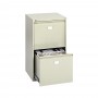 Safco 2-Drawer Vertical File Cabinet Tropic Sand 5039
