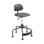 Safco TaskMaster Economy Industrial Chair Black 5117