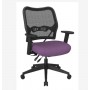Officestar 13-37N9WA-512 Deluxe Chair with AirGrid Back in Purple