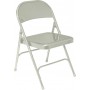 National Public Seating 52 50 Series Standard All-Steel Folding Chair in Grey