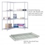 Safco Industrial Extra Shelf Pack 36 x 18" Metallic Gray 5287GR