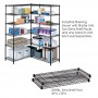 Safco Industrial Extra Shelf Pack 24 x 36" Black 5290BL