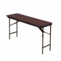 Iceberg Premium Wood Laminate Folding Table 18 x 60 - Mahogany 55274