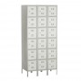 Safco Box Locker 3 Column Gray 5527GR