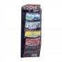 Safco 5-Pocket Onyx Magazine Rack Black 5578BL