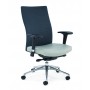 Encore 5583-K Memento Knit Back Adjustable T-Arm Executive Management Synchro Knee Tilt Chair