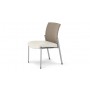 Encore 5691-U Memento Upholstered Back Armless Executive Management Synchro Tilt Chair