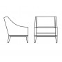 OFS 58041 Realm Lounge Chair