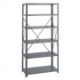 Safco 36 x 18 Commercial 6 Shelf Kit Gray 6269