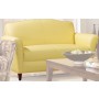 High Point Furniture Kimberly Loveseat Welted Flared Arms 6402