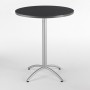 Iceberg CafйWorks Bistro Table 36 inch Round - Graphite Granite 65668