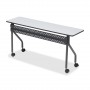 Iceberg OfficeWorks Mobile Training Table 18 inch x 72 inch - Gray 68067