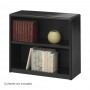 Safco 2-Shelf ValueMate Economy Bookcase Black 7170BL