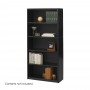 Safco 5-Shelf ValueMate Economy Bookcase Black 7173BL