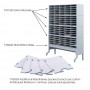 Safco E-Z Sort Additional Mail Trays Pack Gray 7753GR