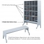 Safco E-Z Sort Satellite Mail Station Base Gray 7756GR
