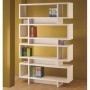Coaster Furniture Home Office Open Bookcase in White 800308