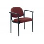 Eurotech Dakota 4 Leg Side Chair Burgundy 8011-AT31