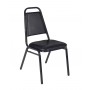 Regency 8029BK Restaurant Stack Chair in Black