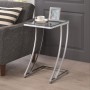 Coaster 900082 Accent Tables Contemporary Accent Table Chrome Finish