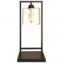 Coaster 902964 Table Lamps Black Industrial Edison Design Table Lamp in Black