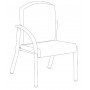 Lazboy 9218LWS Companion Wall Saver Left Arm Guest Chair with Seat Clean-Out