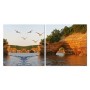 Wholesale Interiors AF-1087AB Stone Arches Mounted Photography Print Diptych