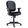 Alera ALEWR42BME10B Wrigley Series Mesh Mid Back Black Chair