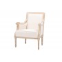 Wholesale Interiors ASS500Mi CG4 Baxton Studio Chavanon Traditional French Accent Chair