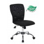 Boss B220-BK Tiffany Microfiber Chair in Black