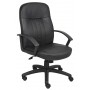 Boss Executive Leather Budget Chair B8106