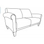 Lazboy BACL20SC Camden Park Loveseat with Contrasting Welt