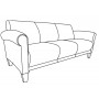 Lazboy BACL30NC Camden Park Sofa with No Welt