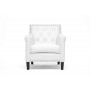 Wholesale Interiors Bbt5114-White-Cc Thalassa White Modern Arm Chair