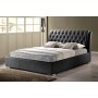 Wholesale Interiors Bbt6203-Black-Bed Bianca Black Modern Bed With Tufted Headboard Queen Size