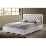 Wholesale Interiors Bbt6203-White-Bed-Full Bianca White Modern Bed With Tufted Headboard-Full Size