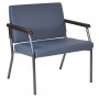 Office Star BC9603-R105 Bariatric Big and Tall Chair in Dillion Blue Fabric