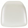 Flash Furniture BH-WH-HARD-VYL-GG Hard White Vinyl Chiavari Chair Cushion