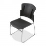 Balt Stack Chairs Stacks 12 High 19-1/2" x 19" x 33-1/4" 4/CT Black BLT34428