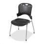 Balt Circulation Stack Chair 25" x 23-3/4" x 34" 4/CT Black BLT34554
