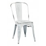 Office Star BRW29A4-AW Bristow Armless Chair 4 Pack in Antique White