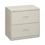 Basyx 2-Drawer Lateral File W/Lock,30"x19-1/4"x28-3/8", Light Gray BSX432LQ