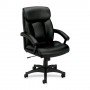 Basyx Executive Chair Pneumatic 27" x 37-1/2" x 45-1/2" Black BSXVL151SB11