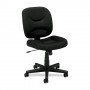 Basyx Task Chair Low-Back 24-1/2" x 33-1/2" x 38-1/4" Black BSXVL210MM10