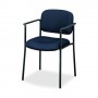 Basyx Guest Chair with Arms 23-1/4" x 21" x 32-3/4" Navy BSXVL616VA90