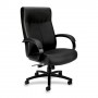 Basyx High-Back Chair 28" x 31-3/4" x 45-1/4" Leather/Black BSXVL685SB11
