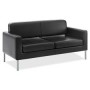 Basyx BSXVL888SB11 31" Chair Sofa For Two in Black