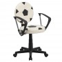 Flash Furniture Soccer Task Chair with Arms BT-6177-SOC-A-GG